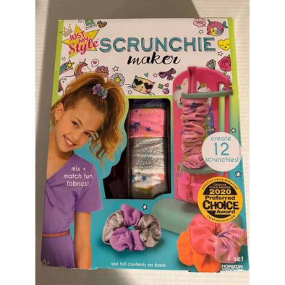NEW Just My Style D.I.Y. Scrunchie Maker Craft Kit